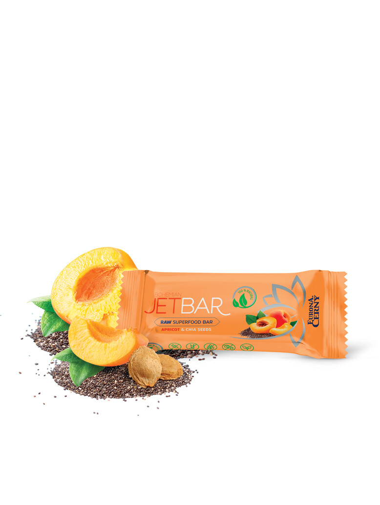 RAW tyčinka Marhuľa & chia semienka