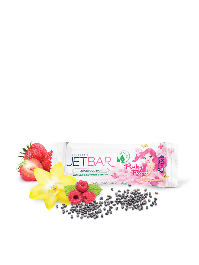 JETBAR Pinky Frou - Vanila & Summer Berries