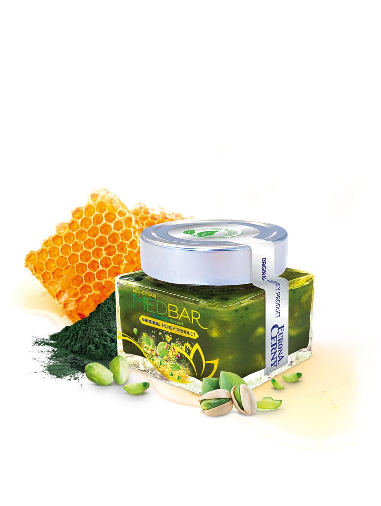 Medová delikatesa –  Pistachio Dessert