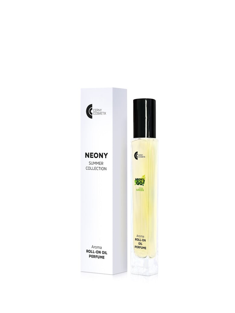 Aroma roll-on olejový parfum - NEONY GO! Energy Green