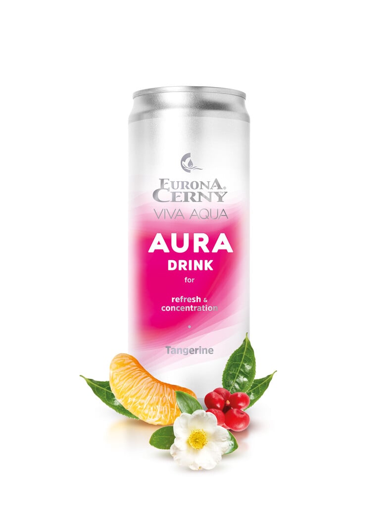 AURA - nealkoholický sýtený nápoj