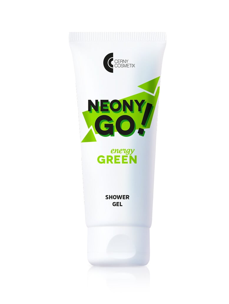 Sprchový gél - NEONY GO! Energy Green