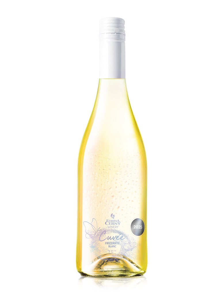 CUVÉE FRIZZANTE BLANC – Perlivé víno dosýtené prírodným CO₂