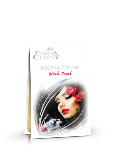Parfumové vrecúško - Čierna perla